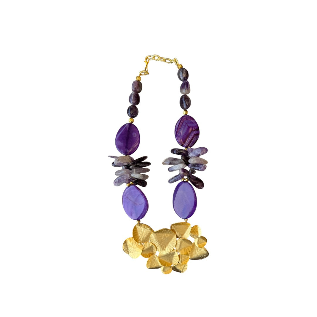 Lavender Sun Necklace