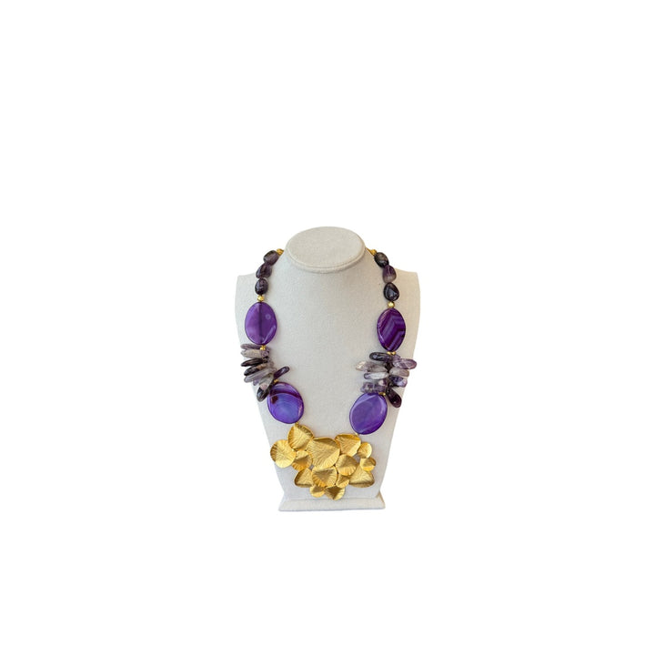 Lavender Sun Necklace