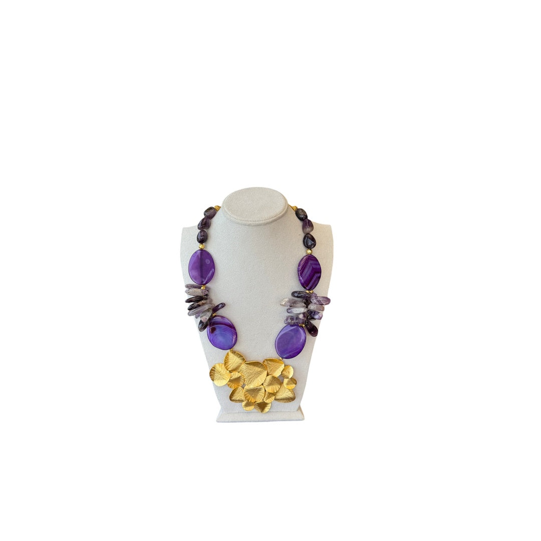 Lavender Sun Necklace