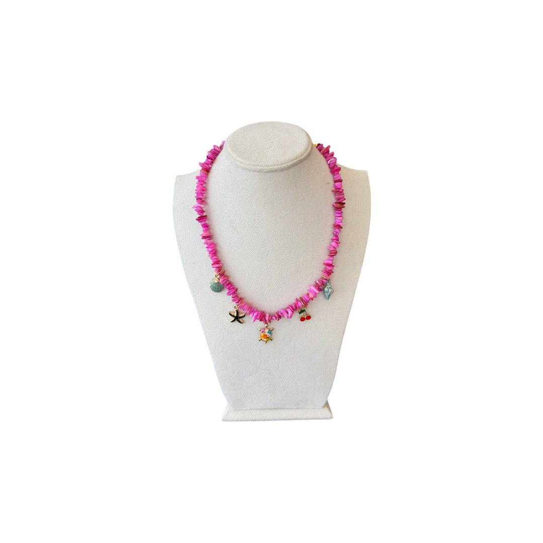 Pink Summer Charms Necklace I