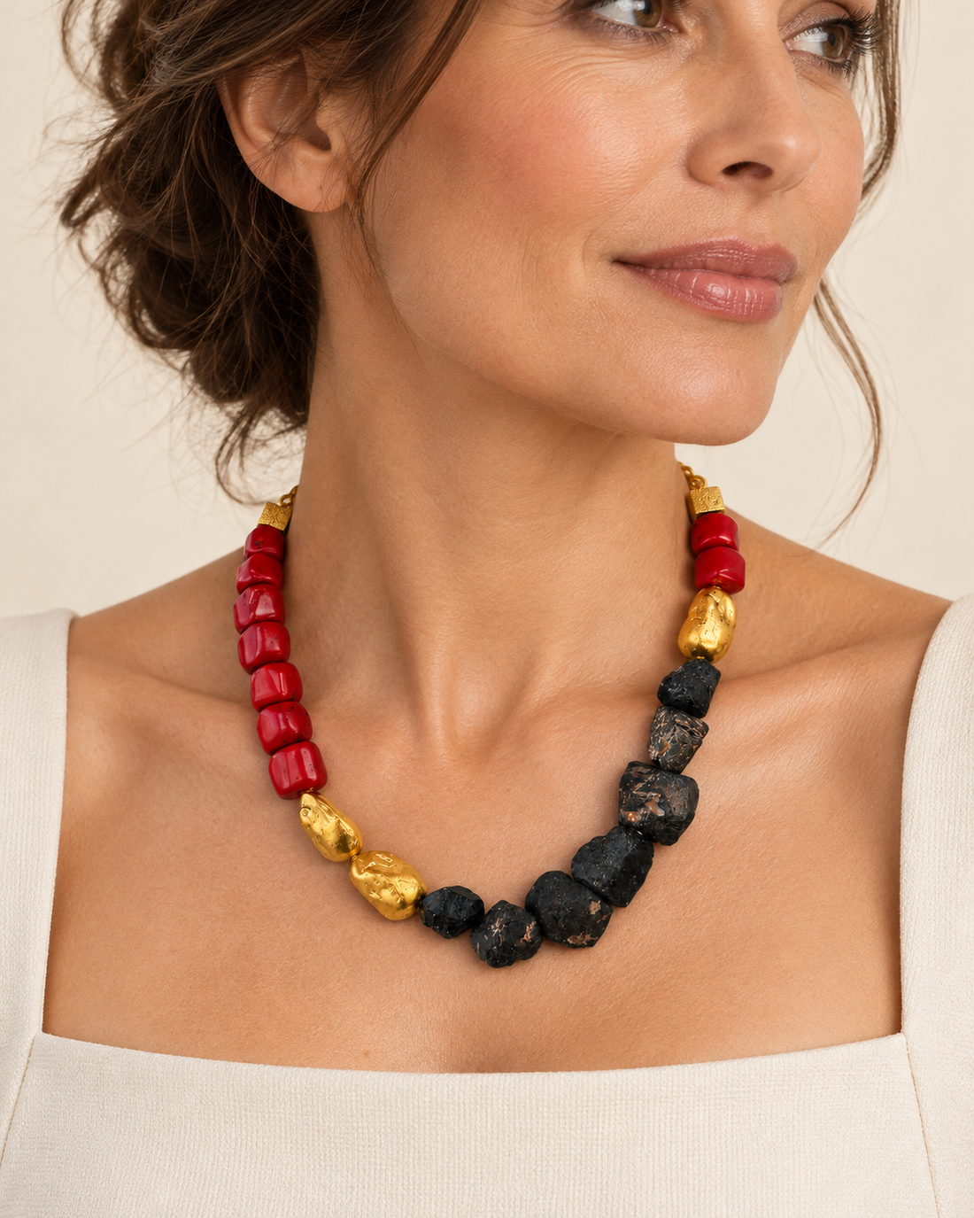 Morgan & Black Tourmaline Necklace