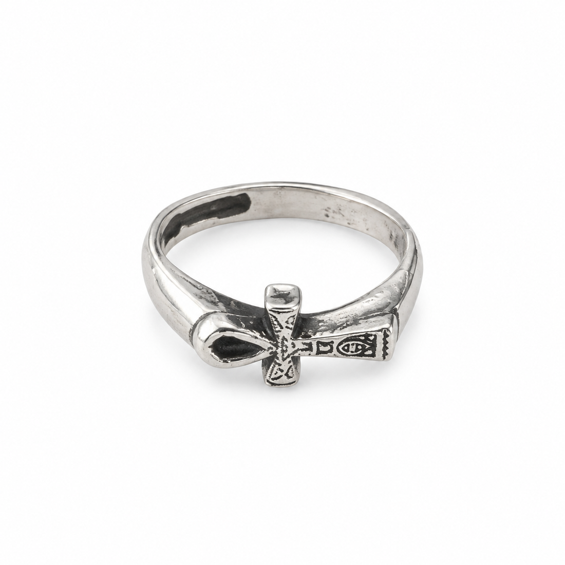 Key of the Nile Silver Ring | خاتم فضة مفتاح النيل فضة