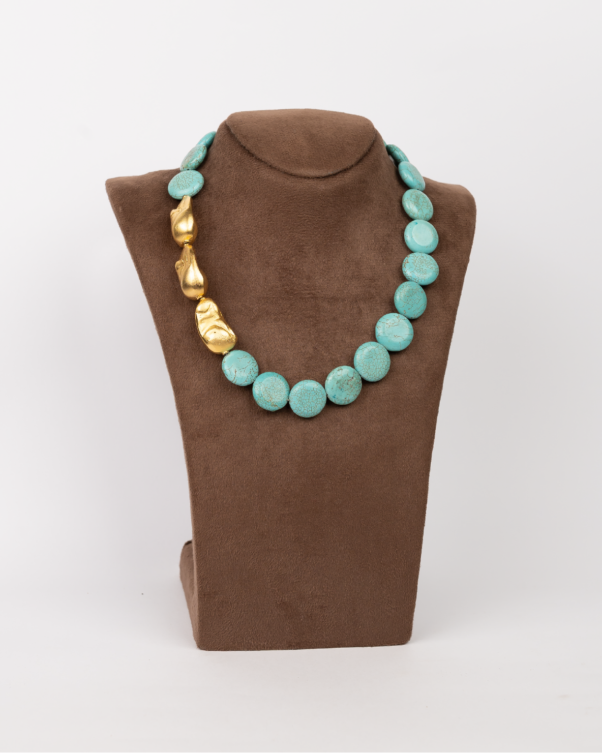 Golden Turqouise Necklace