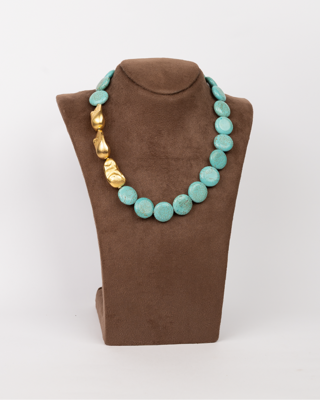 Golden Turqouise Necklace
