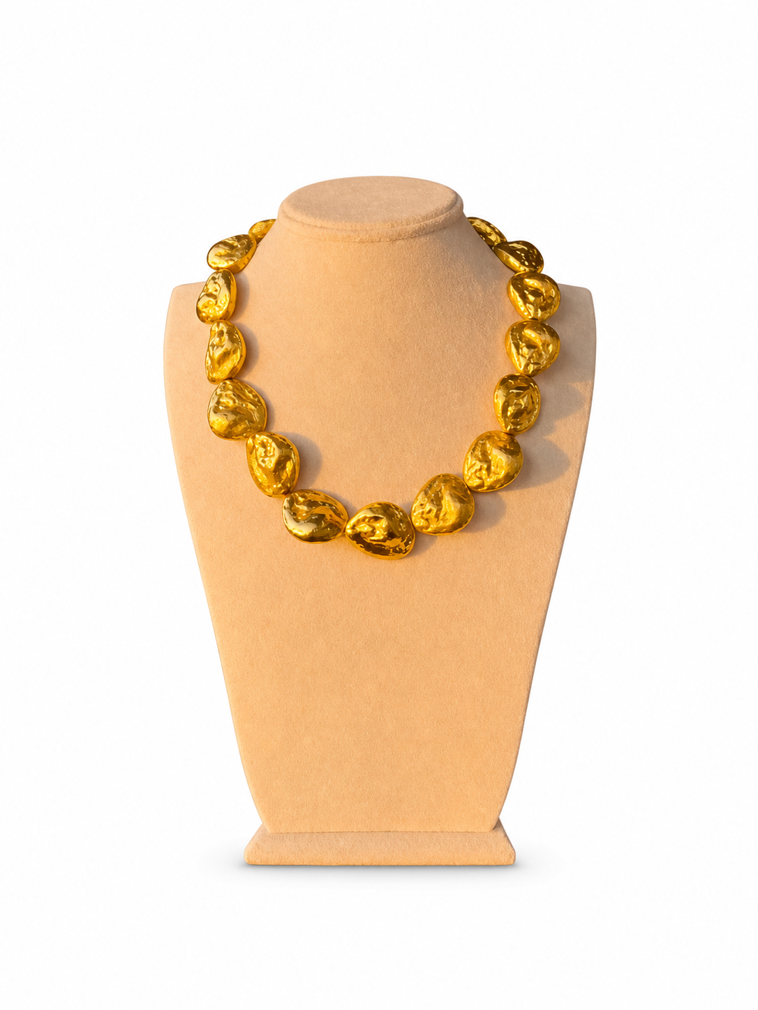 24K Gold-Plated Statement Necklace