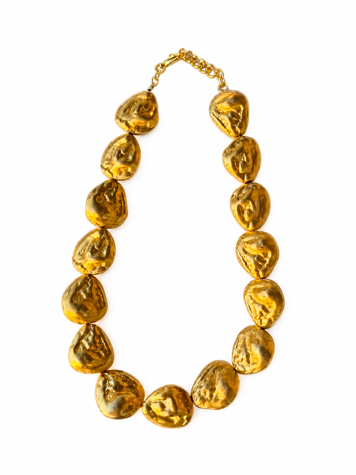 24K Gold-Plated Statement Necklace