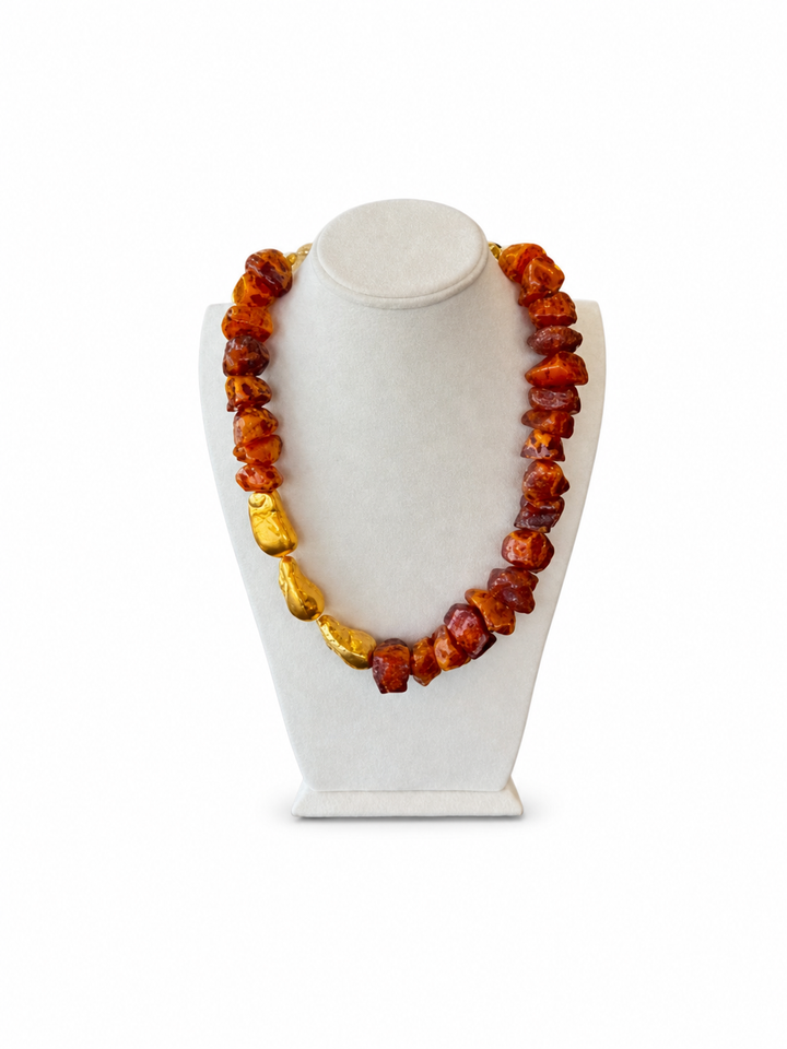 Golden Amber Necklace